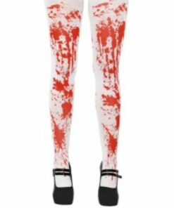 Ladies Blood Stained Splattered Tights