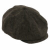 1920's Oliver Twist Peaky Blinder Brown Herringbone Cap