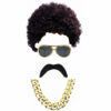 Adult 1970s Disco Pimp Set