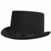 Deluxe Black Satin Top Hat
