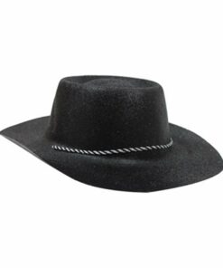 Ladies Sparkly Glitter Cowboy Hat