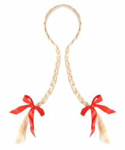 Plaits on Headband with Bows