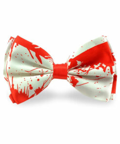 Blood Splattered Pre-Tied Bow Tie