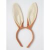 Childs Brown Bunny Rabbit Ears on Headband