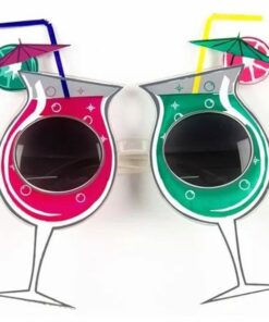Novelty Cocktail Plastic Sunglasses