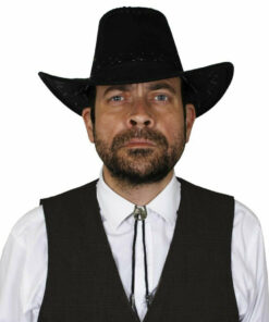 Cowboy Western Bootlace Tie