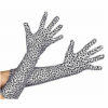 Dalmatian Dog Lady Long Gloves