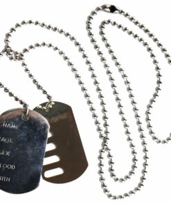 Military Metal Dog Tags