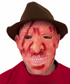 Adult Freddy 1/2 Latex Burnt Mask