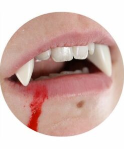 Adult Dracula Fangs with Putty