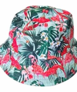 Flamingo Festival Bucket Sun Hat