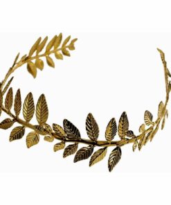 Gold Roman Greek Emperor Laurel Leaf Crown
