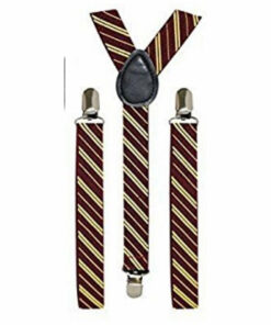 Wizard Claret & Gold Braces