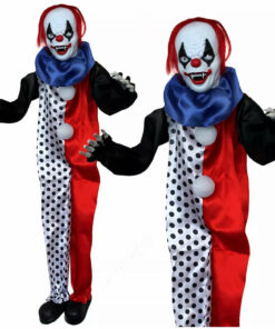 Scary Halloween Hanging Clown Decoration