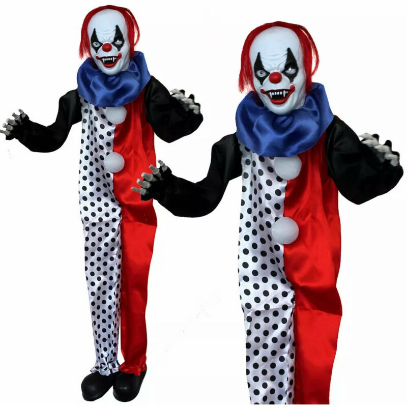 Scary Halloween Hanging Clown Decoration