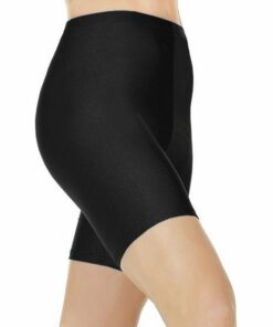 Childs Black Stretchy Dance Sport Cycling Shorts Age 5 - 13 Years