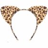 Adult Child Leopard Ears Headband