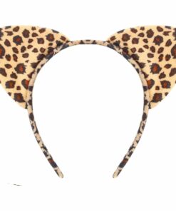 Adult Child Leopard Ears Headband