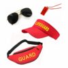 Baywatch Red Lifeguard Set