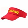 Baywatch Red Lifeguard Visor