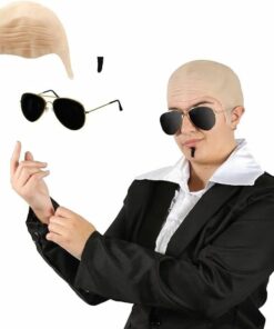 Mr Worldwide Pitbull Rapper Fancy Dress Set