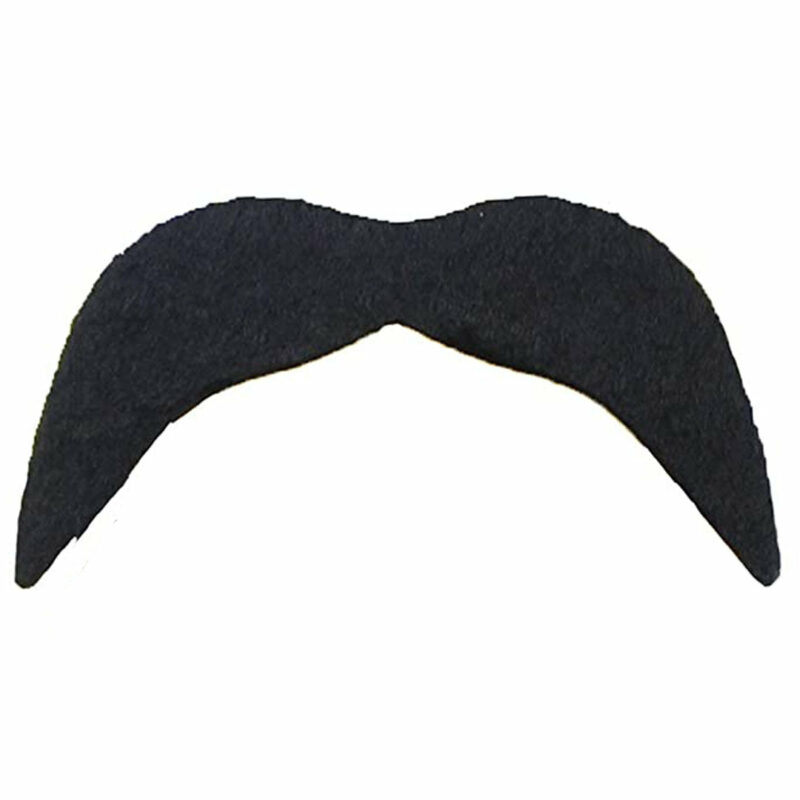 118 or Mexican Self Adhesive Moustache (Pack of 6)