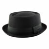 Breaking Bad Walter White Black Heisenberg Pork Pie Hat