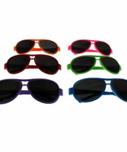 6 x Child's Colourful Sunglasses