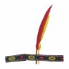 Red Indian Headband with Feather