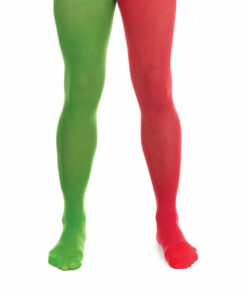 Christmas Red & Green Elf Tights