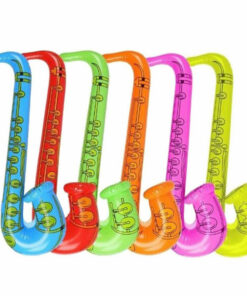 Inflatable Blow Up Saxaphone Musical Instrument 75cm