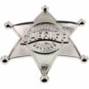 Silver Sheriff Badge
