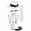 Mens White Gangster Set