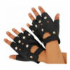1980's Faux Leather Biker Punk Gloves