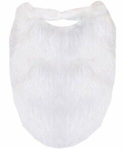 White Father Christmas Moustache & Beard