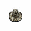LEOPARD COWBOY STETSON HAT WESTERN HOEDOWN STAG HEN PARTY ACCESSORY