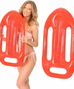 Red Inflatable Life Saver