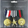 Set of 3 Army Military Medals