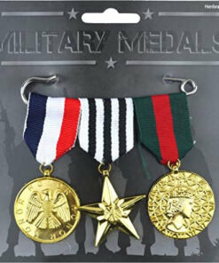 Set of 3 Army Military Medals